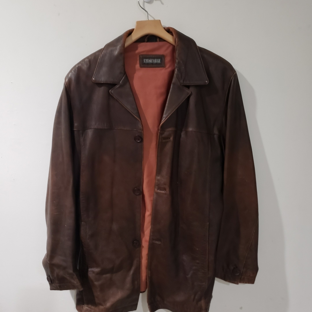 Vintage Stoneridge 'Donnie Brasco' leather jacket